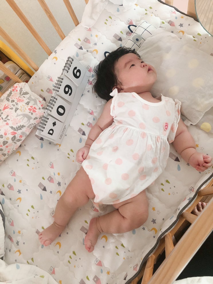  [생후 96일 아기와 나] 또 한번 이모님 안녕..ㅜㅠ