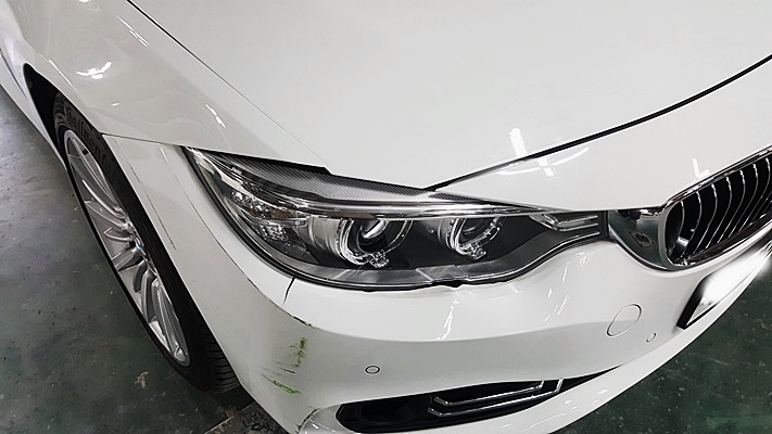  [ 대림동 바디킷 ] bmw 420d m4 앞범퍼,휀다,라이트 교환 '카카오토'