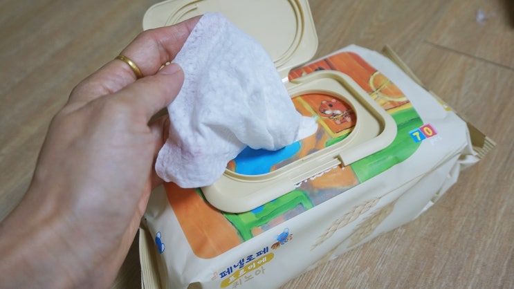 유아물티슈 퀴노아추출물 들어간 페넬로페 물티슈