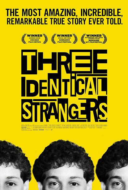 어느 일란성 세 쌍둥이의 재회 (Three Identical Strangers, 다큐멘터리/미스터리/드라마, 2018)
