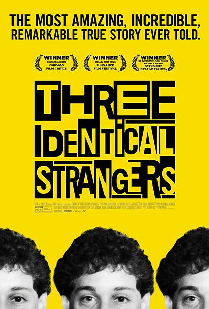  어느 일란성 세 쌍둥이의 재회 (Three Identical Strangers, 다큐멘터리/미스터리/드라마, 2018)