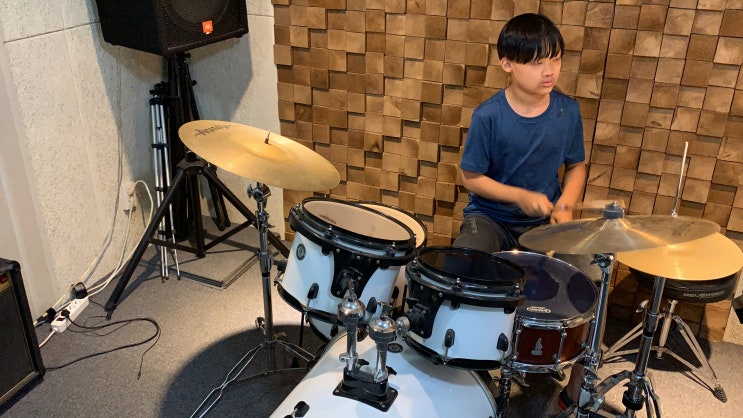  인천논현동드럼학원/논현아세아실용음악학원 동방초등학교 이동헌학생 드럼연주영상 ( 씨잼,비와이- Puzzle )