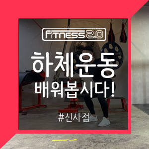  신사PT 허벅지 안쪽살 빼는 운동 바벨스쿼트