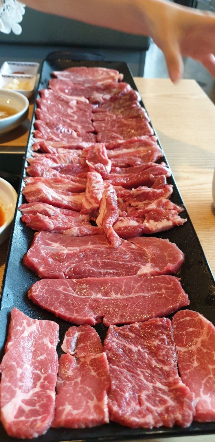  사당역소고기 웃찾소에서 무쇠불판에 제대로 구워먹자~