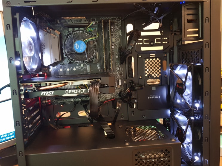  일산 컴퓨터 조립 i5 9400F GTX1660 국민부품 구성 조립기