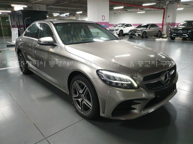  카보다-2019 벤츠 C클래스 C220d 4Matic AMG Line(라인) 차량인수전 벤츠매장 정비사 출장신차검수 후기
