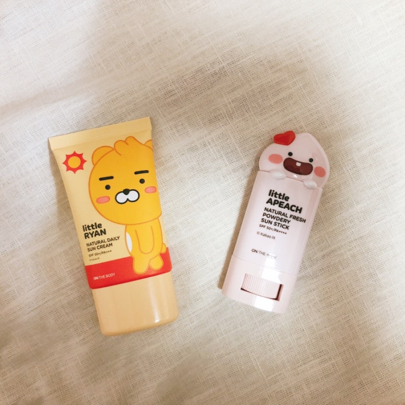 온더바디 선크림 앤 선스틱
