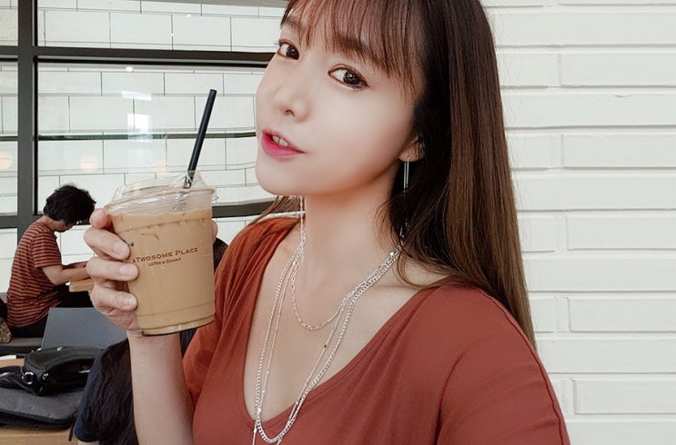  역시 커피는 투썸, 남주혁 커피 흑당라떼 VS 스페니쉬 연유라떼 맛나