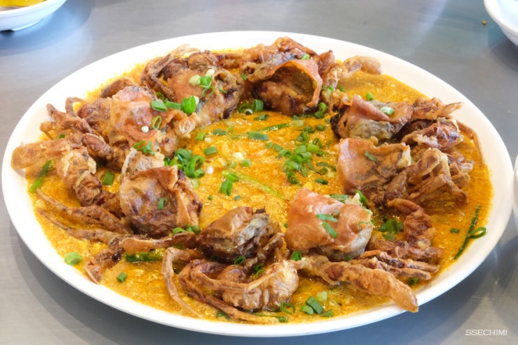  경기대 맛집 방콕스토리 뿌팟퐁커리 맛있네
