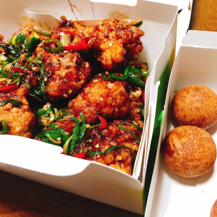  천안 두정동 야식 BHC  맛초킹,후라이드 치킨까지 역시 치느님! 완전 추천!