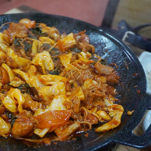  광주애호박찌개 곡간에서 너무 맛있어버림-!