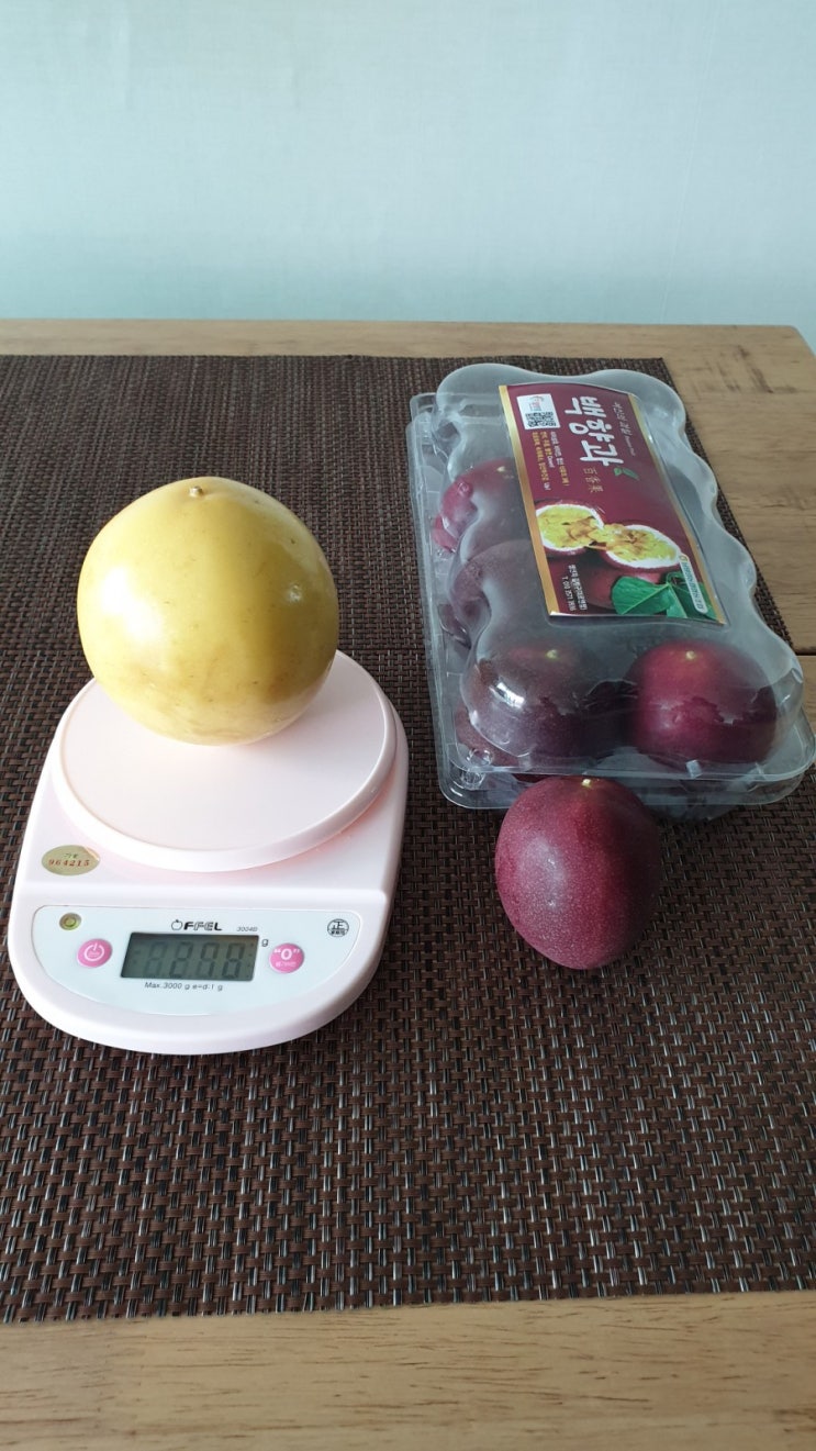  미르앤팜 백향과 여름수확 시작했어요~