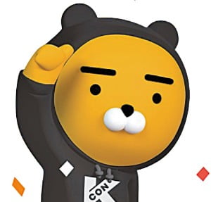  카카오 캐릭터, 귀여워 美치겠네