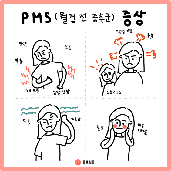이노시톨이 많은 락틱 유산균 하나로 PMS 증후군을 예방하다
