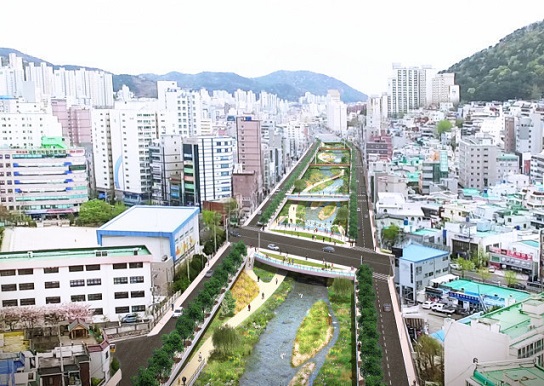  '악취 오명' 사하구 괴정천, 생태하천으로 재탄생한다