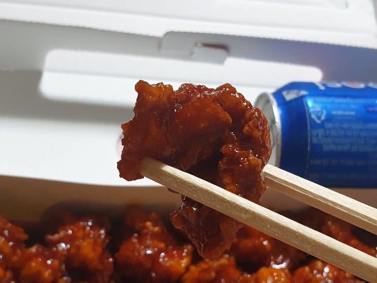 2019. 07. 02. <리얼핫 양념치킨> (또래오래) - 맵긴 맵다.