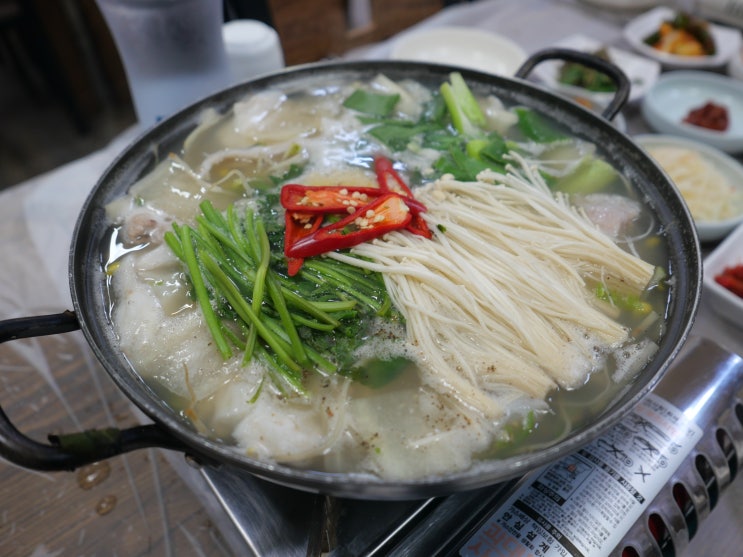  속초 물곰탕 곰치국이라고도 불리지!