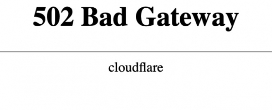 클라우드 플레어(cloudflare) 502 Bad Gateway 에러로 롤, 디스코드 먹통