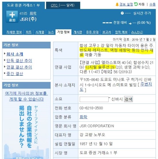  일본 경제 보복 가설, 반도체 산업에 미칠 영향