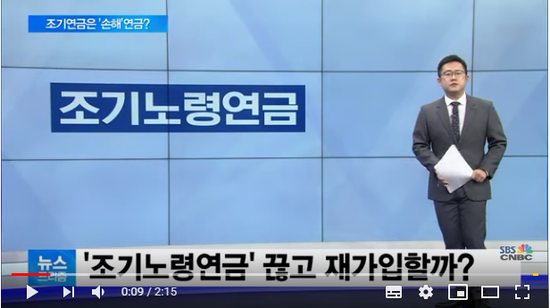 [앵커리포트] “조기연금 끊고 다시 가입”…국민연금 재가입자 늘어나는 이유는? - SBSCNBC뉴스