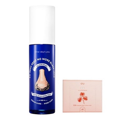  원데이즈유 피지쏙쏙 노모어 블랙헤드 팩 100ml + 화장솜 40p [14,800원]