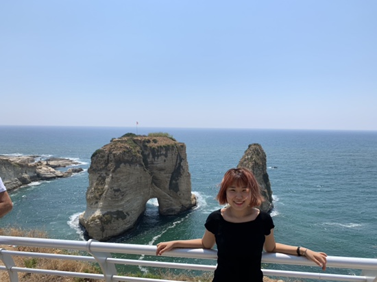  레바논 베이루트 여행 3일차 : Raouche rock, 수영장, 다운타운, 올드수크