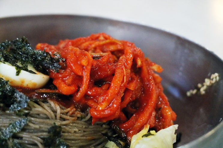  [성내동 / 강동 - 화진포막국수] 막국수 + 돼지고기 수육 + 만두 = 꿀조합