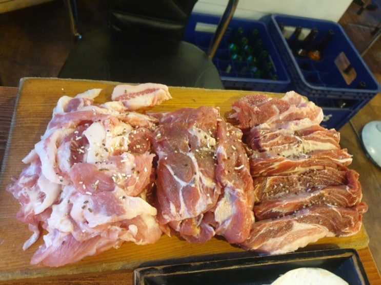  대전 아저씨 반석동 뒷고기 맛집방문