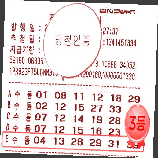  예상로또번호  잘하기