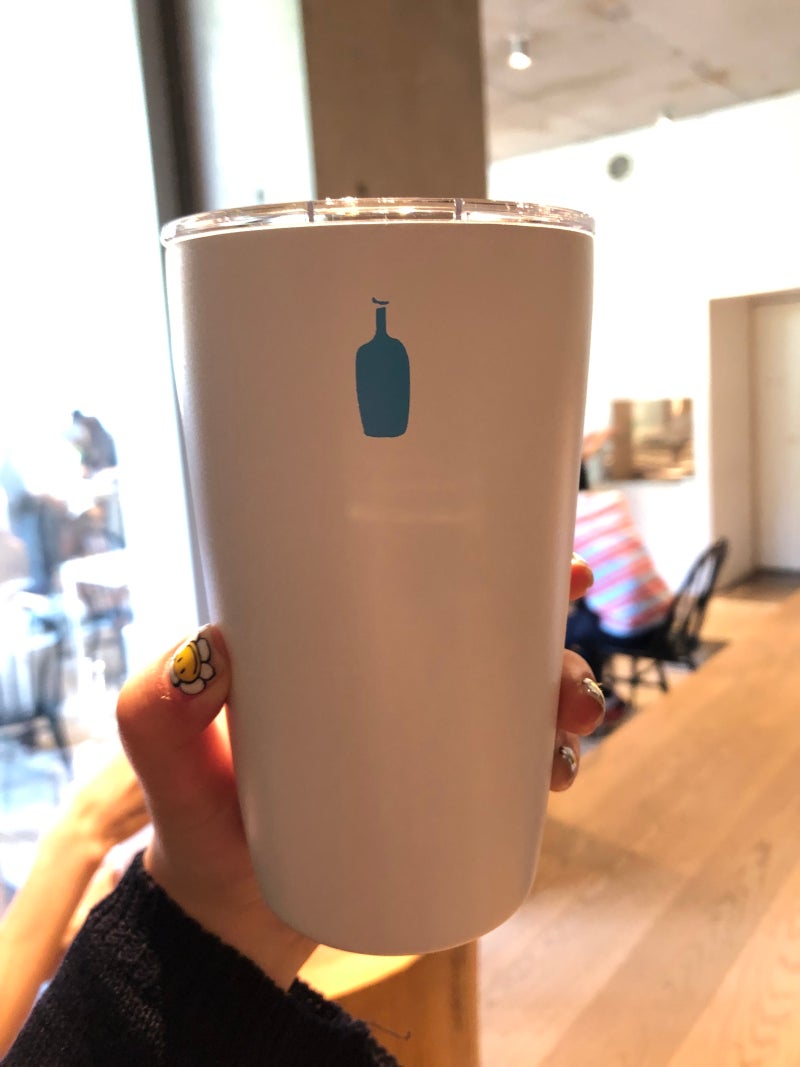 일본 오모테산도 블루보틀 텀블러 겟