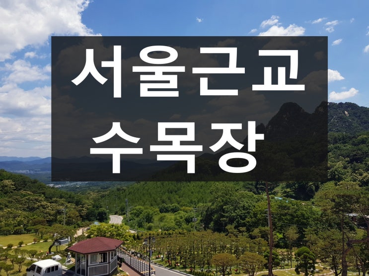  서울근교 수목장 자세히 안내 드립니다.