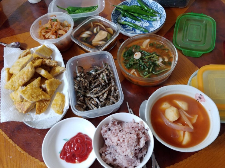  오늘점심은 밥상