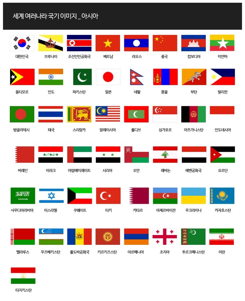 세계 주요 나라 국기 하나하나 살펴보아요. : 네이버 블로그