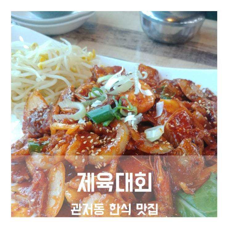  대전 관저동 맛집 _ 제육대회(배달의민족,요기요 한식맛집 추천)