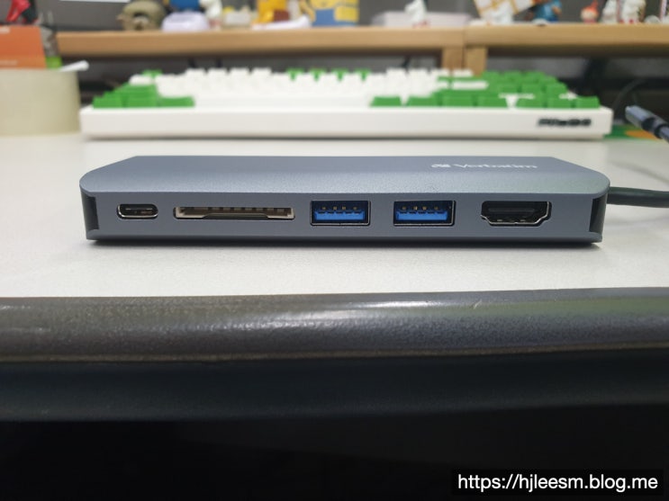  버바팀 TYPE-C 허브 with 이더넷 개봉기 (Verbatim TYPE-C Hub with Ethernet)