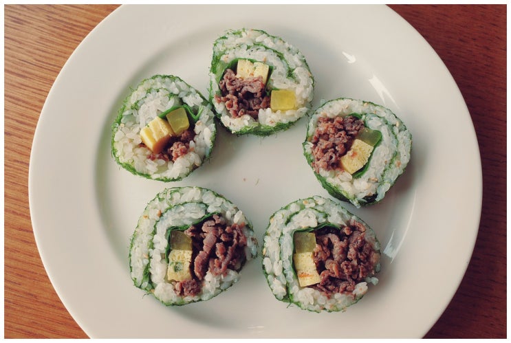  불고기 감태김밥 (gr3)