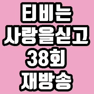 티비는 사랑을 싣고 룰라 김지현 38회 재방송 다시보기 방송시간 편성표