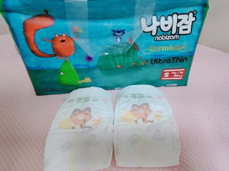  나비잠울트라씬밴드기저귀 얇고 부드러워요:) 추천~!!