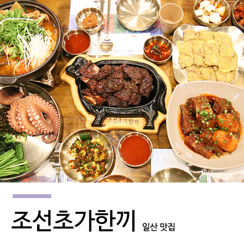  일산 맛집 조선초가한끼