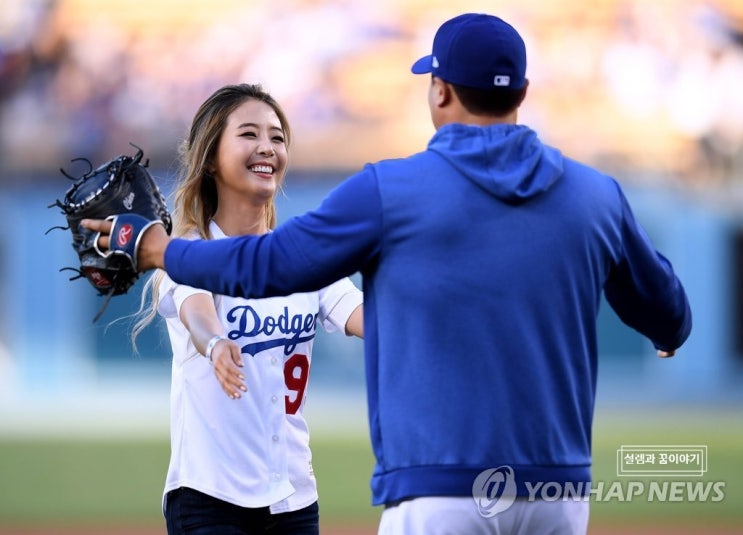  2019 메이저리그 올스타전 선발 류현진 중계 방송 엠스플 대축제, 야구여신 배지현 마약 응원?