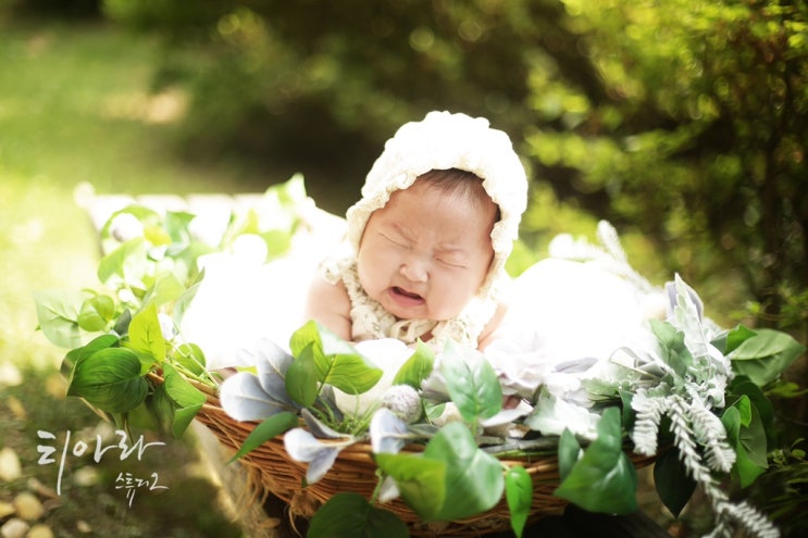  광명아기사진 ! 티아라스튜디오 에서 백일사진 촬영했어요 :)
