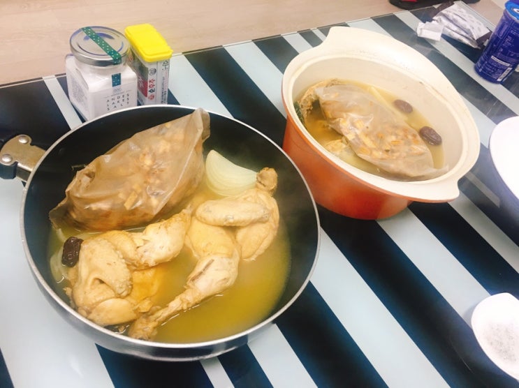 저녁은 삼계탕이두아~~~~