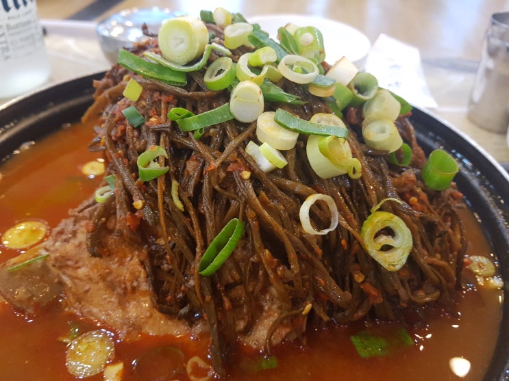  전주중화산동맛집 고구마순 감자탕 육일식당