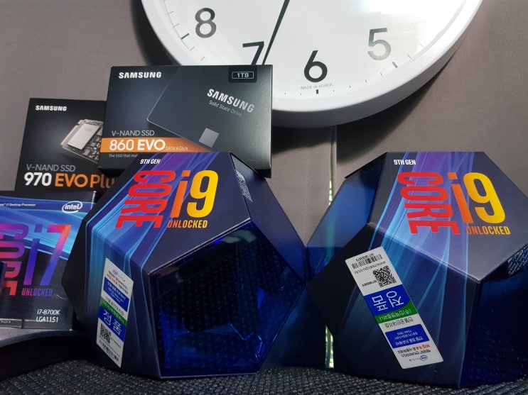  [danyo] asrock z370 extreme4 + i9 9900k 오버 테스트 정리