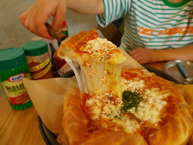  인천 맛집 피플즈 딥한 시카고피자