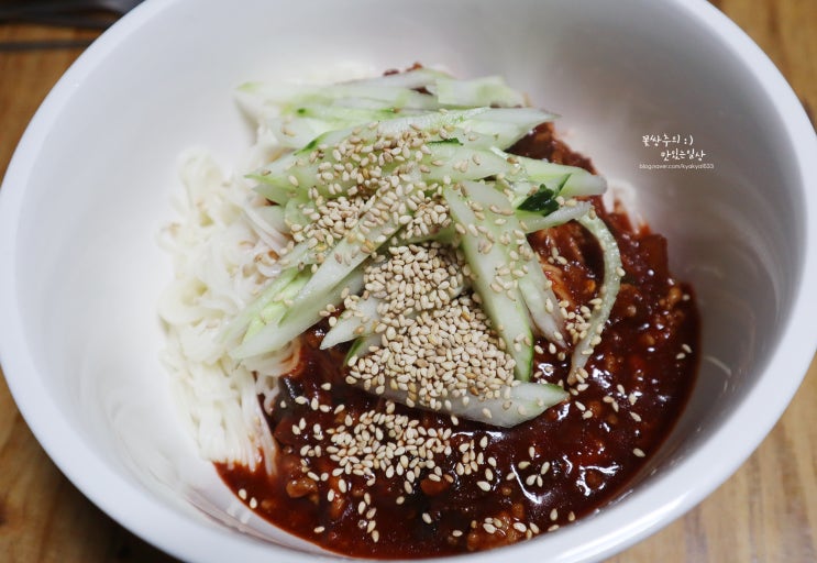 강식당2 백종원비빔국수레시피 니가비비바락국수 만들기