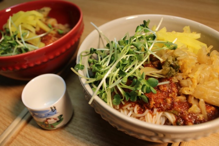  강식당2 니가 비비바락!!!!! 국수 만들기, 비빔국수 레시피