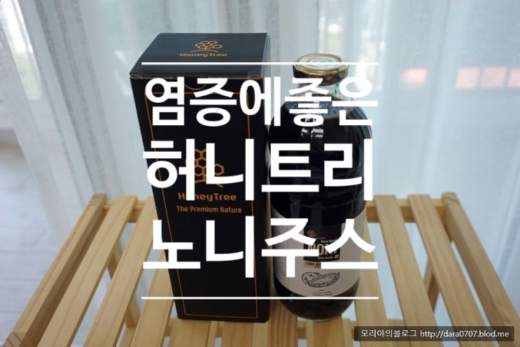  염증에좋은음식 쇳가루 없는 허니트리노니주스