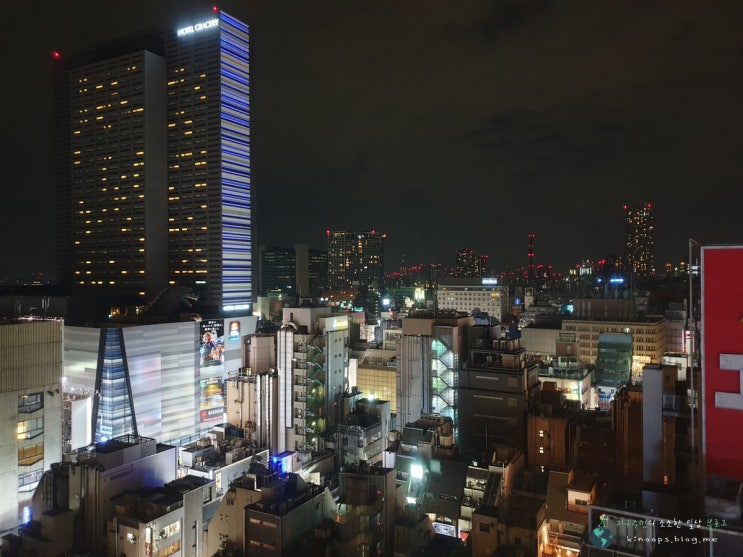  도쿄 신주쿠 프린스호텔 위치, 룸 내부, 주변 정보