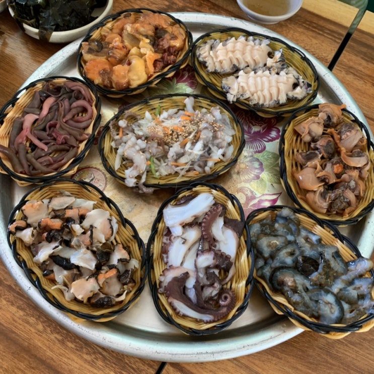  부산 기장 해산물, 연화리 해녀촌 [장씨해녀/오메가메/최씨할매]